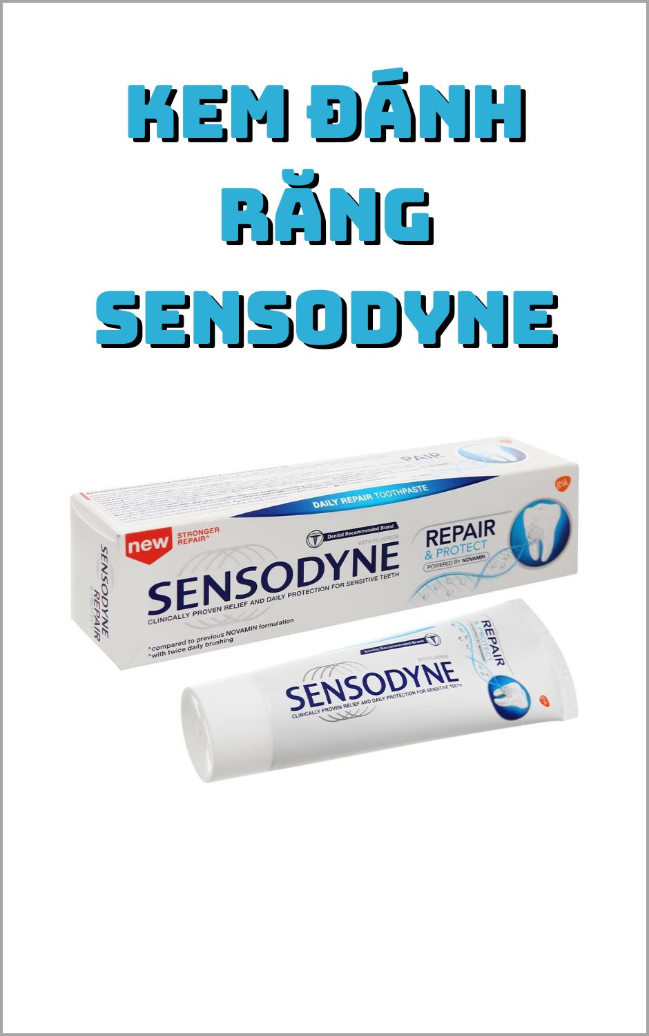 kem đánh răng Sensodyne B2CVN